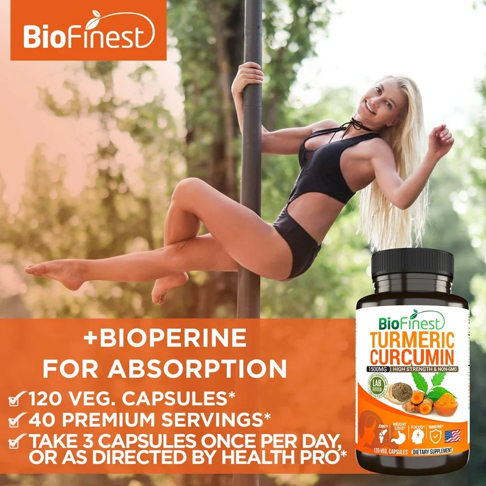 Biofinest Curcumina 1500 Mg 95 - Turmeric Curcumin Capsule recensione e prezzo