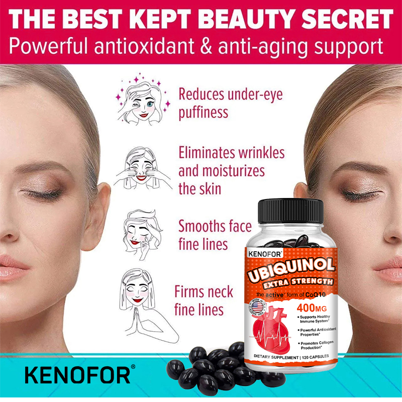 KENOFOR Ubiquinol CoQ10 Gel mo - Coq10 Ubiquinol Softgel recensione e prezzo